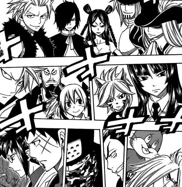  [Fairy Tail] Chapter 292 - Fairy Tail Fired Up! Fairy Tail vs Sabertooth Every-other-team1-e1342806469980