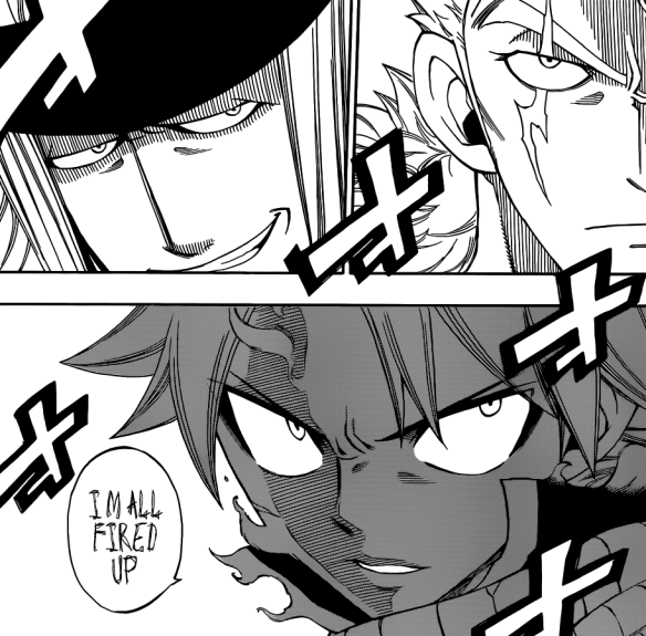  [Fairy Tail] Chapter 292 - Fairy Tail Fired Up! Fairy Tail vs Sabertooth Im-all-fired-up-e1342806427638