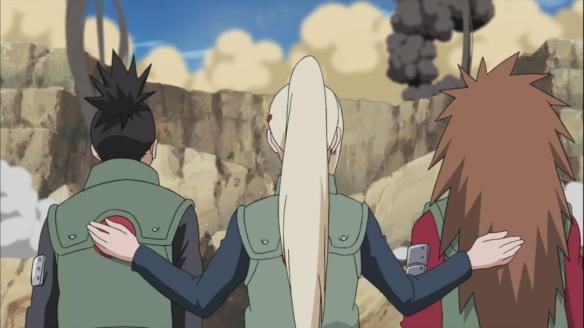 [Naruto Shippuden] Choji’s True Kindness – Ino-Shika-Cho face Asuma - 273 Ino-shika-cho-team-lets-go
