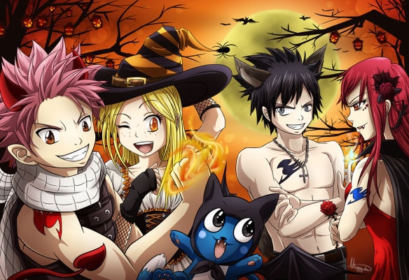 [Fairy Tail] Greets you a  Happy Halloween! Fairy_tail_halloween_by_niramuchu-d5iu84j