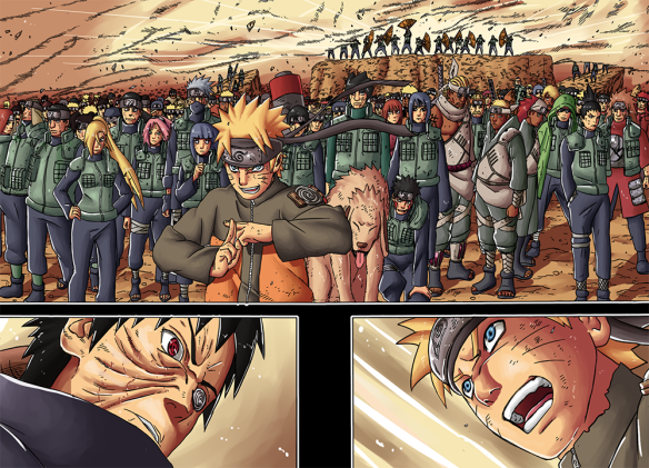 [Naruto] Chapter 611 - Naruto’s Ninja Alliance Jutsu – Everyone Arrives 611__war_by_hitotsumami-d5mlgt9