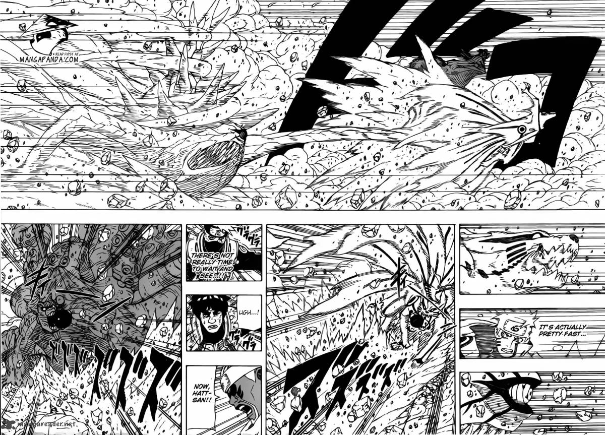 naruto 9 tails vs 10 tails