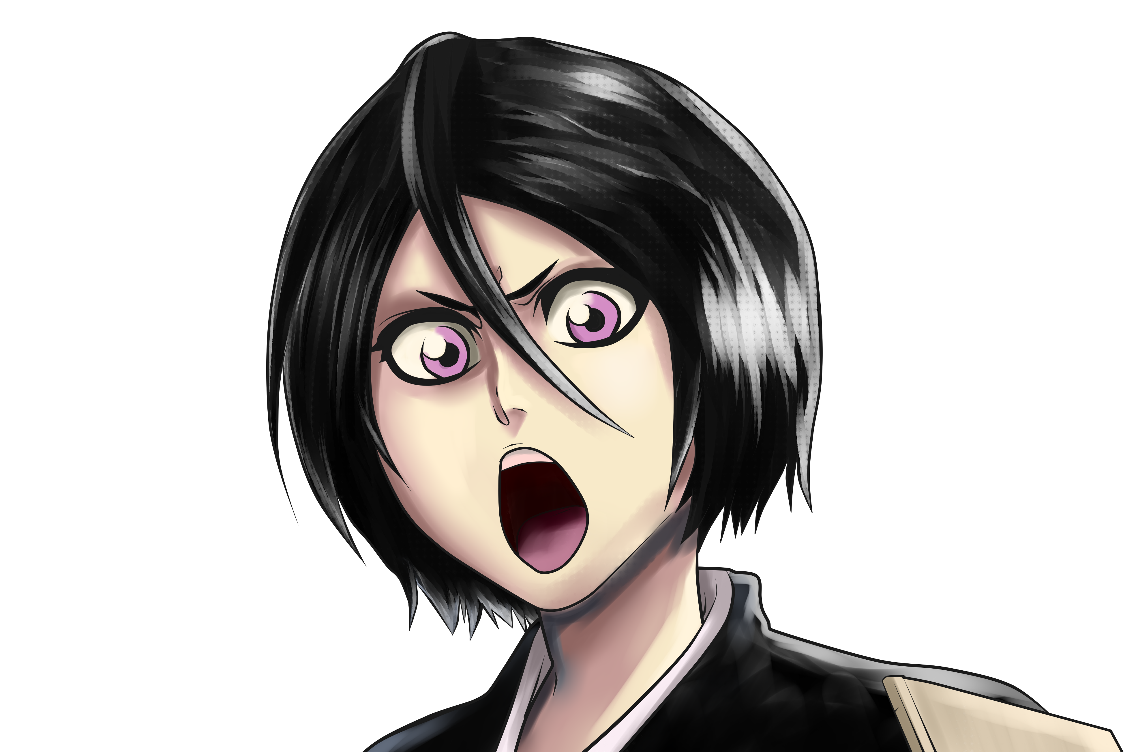 Image result for Rukia angry