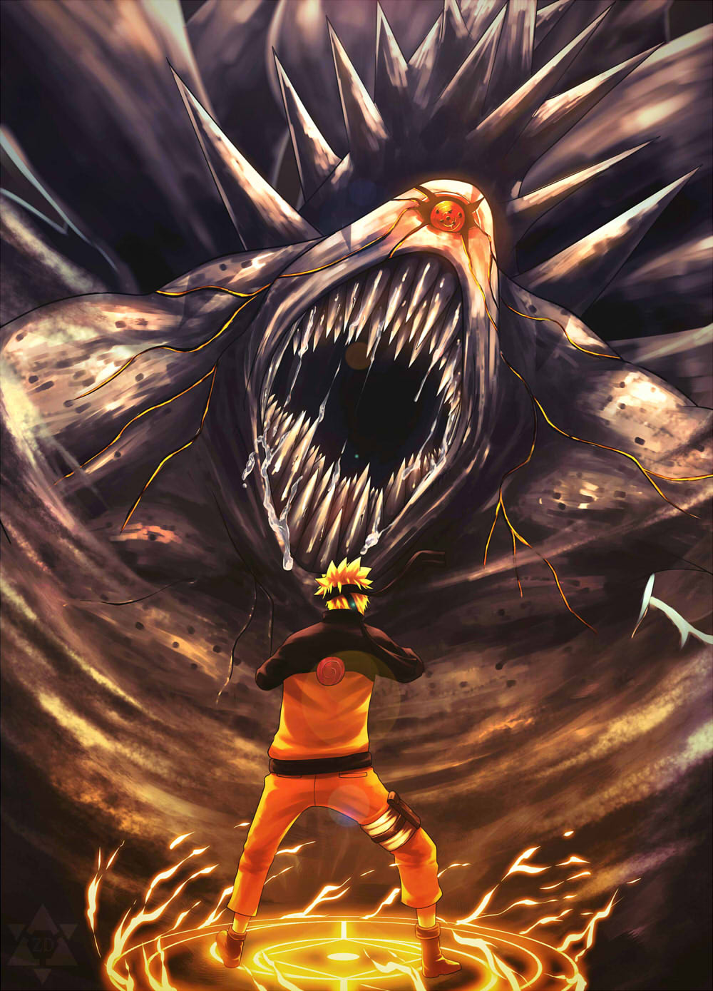 Naruto Ten Tails Eye
