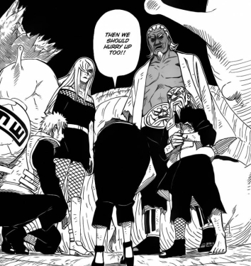 Kage's are back, with half Tsunade's body