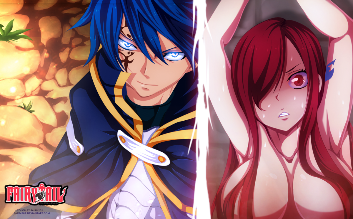 Erza and tail fairy gerard Erza Scarlet/Relationships