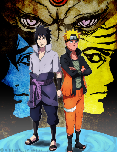 The Successors Naruto And Sasuke Daily Anime Art