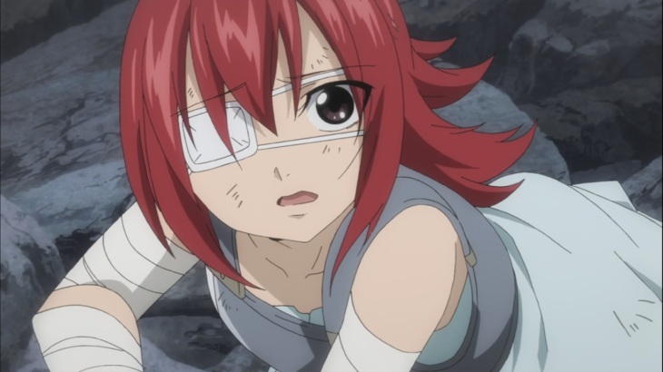 Erza as a child