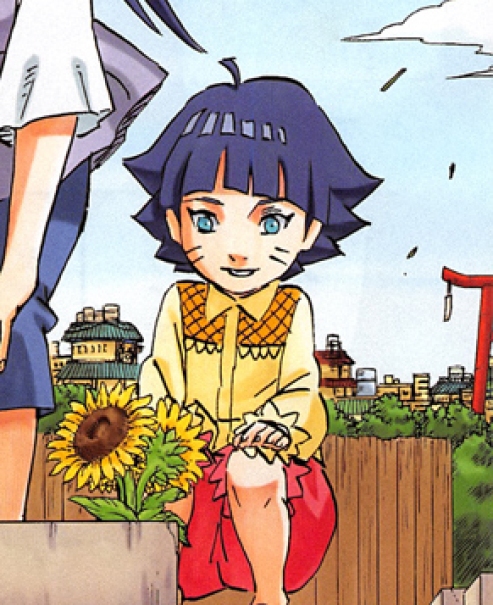 Himawari Uzumaki Naruto and Hinata's Daughter