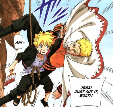 Naruto captures Bolt