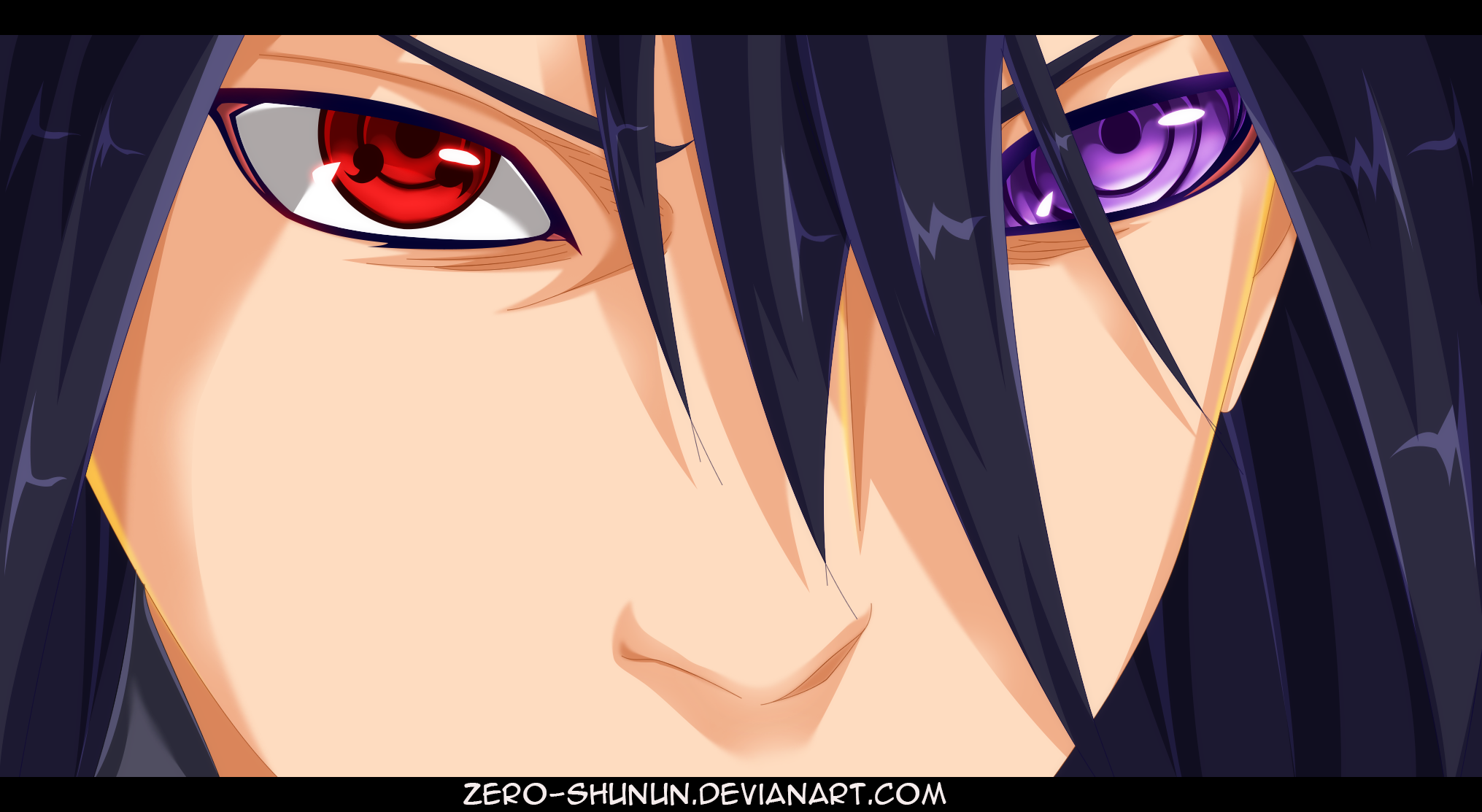 Sasuke with their sharingan eyes - Playground