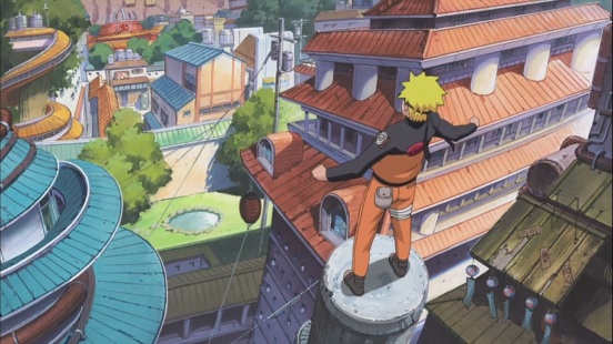 Naruto arrives in Konoha
