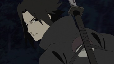 Sasuke looks back
