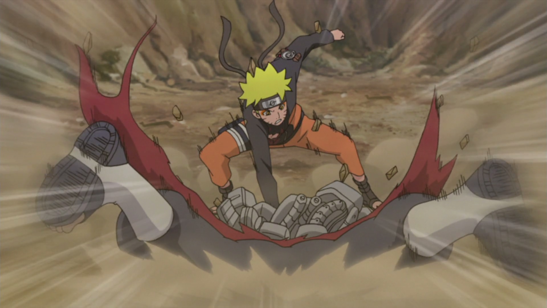 what episodes are the naruto vs pain fight