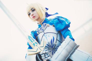 Saber Pendragon Fate Grand Order Cosplay by Artoria Grey Cosplay